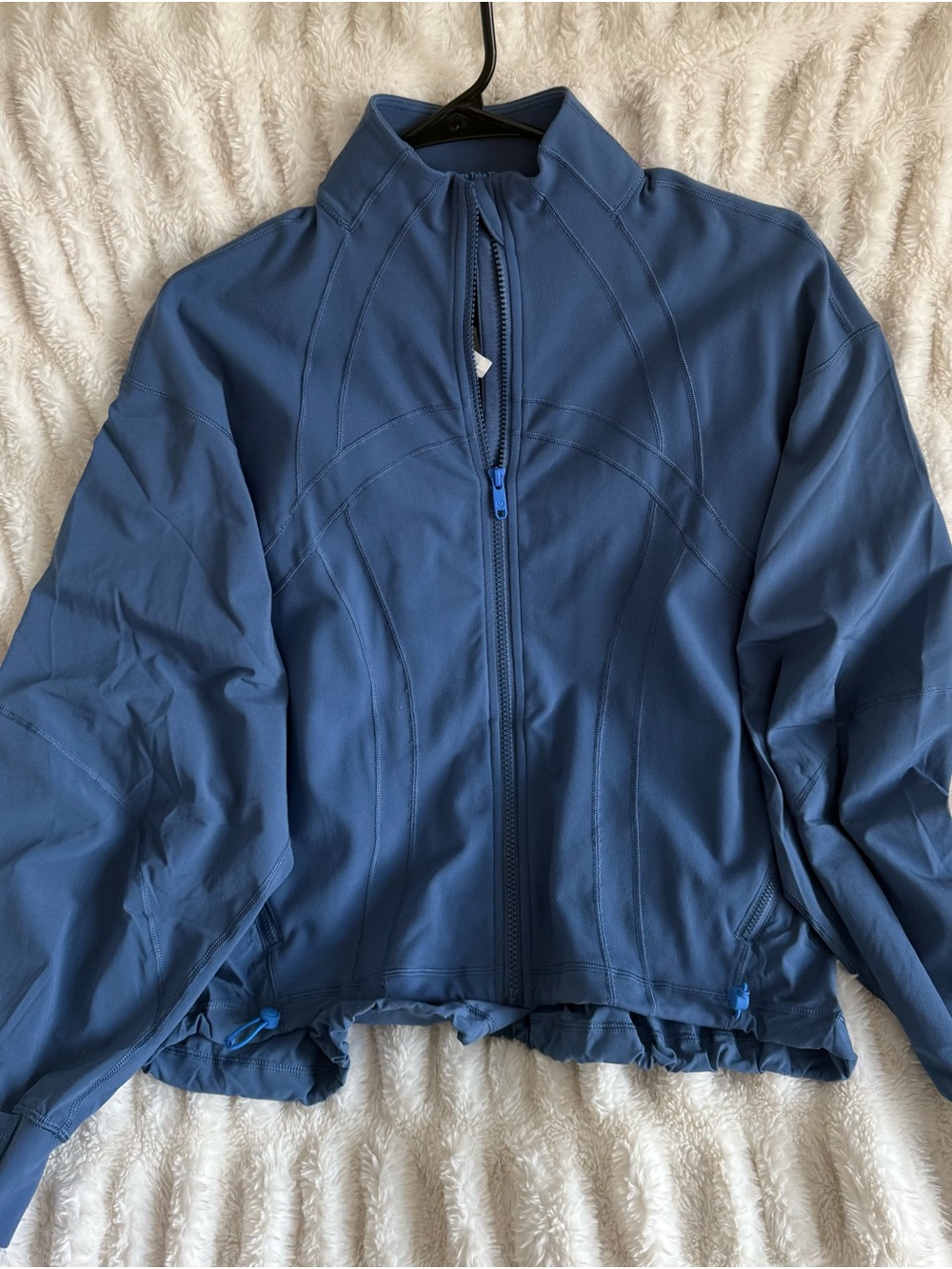 lululemon athletica Women's Slate Blue Utility Zip Jacket